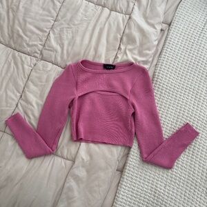 Cropped long sleeve